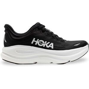 Hoka Bondi 9 Womens Running Shoe - Black/White